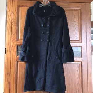Black Sweater coat